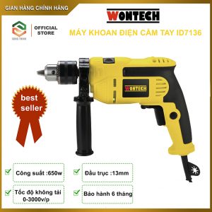 Máy khoan Điện Wontech ID7136